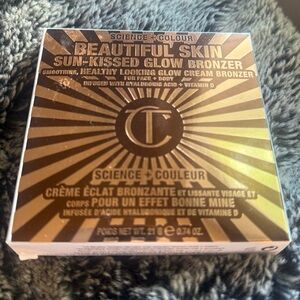 NIB Charlotte Tilbury Beautiful Skin Sun-Kissed Glow Bronzer in 2 MED